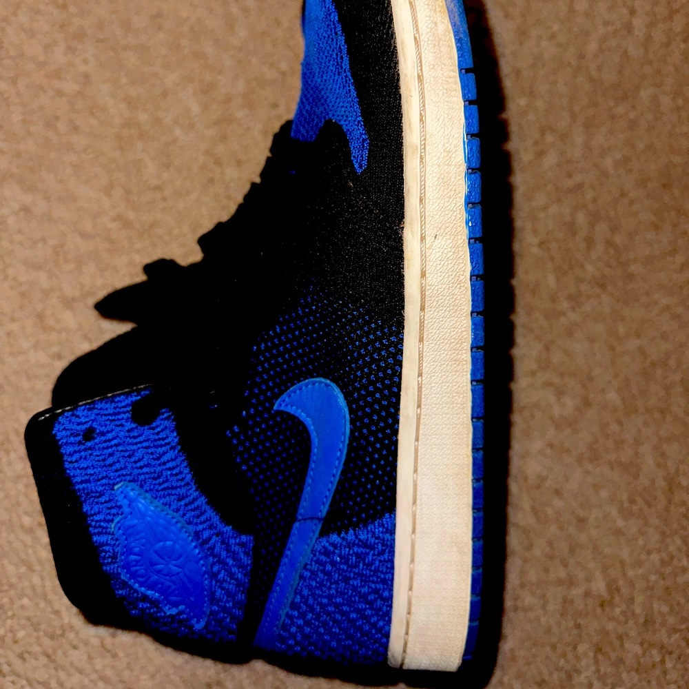 Air Jordan 1 Flyknit Royal Blue size 12